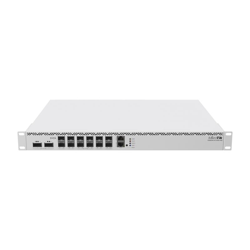 CCR2216-1G-12XS-2XQ CCR2216-1G-12XS-2XQ, CPU 16 core, 12 SFP28 25 Gbps, 2 QSFP28 100 Gbps