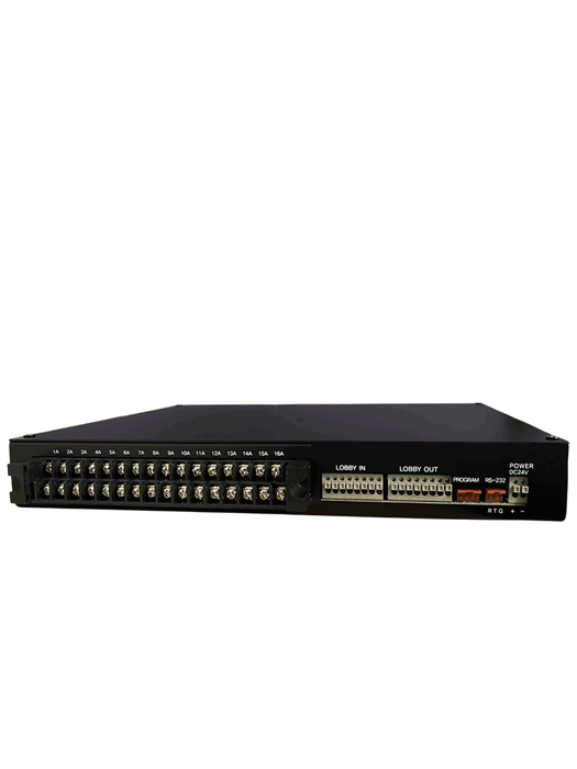 COMMAX CCU216AGF - Distribuidor para panel de audio DR2AG para interconectar hasta16 Intercomunicadores AP2SAG por 2 hilos / Sistema departamental