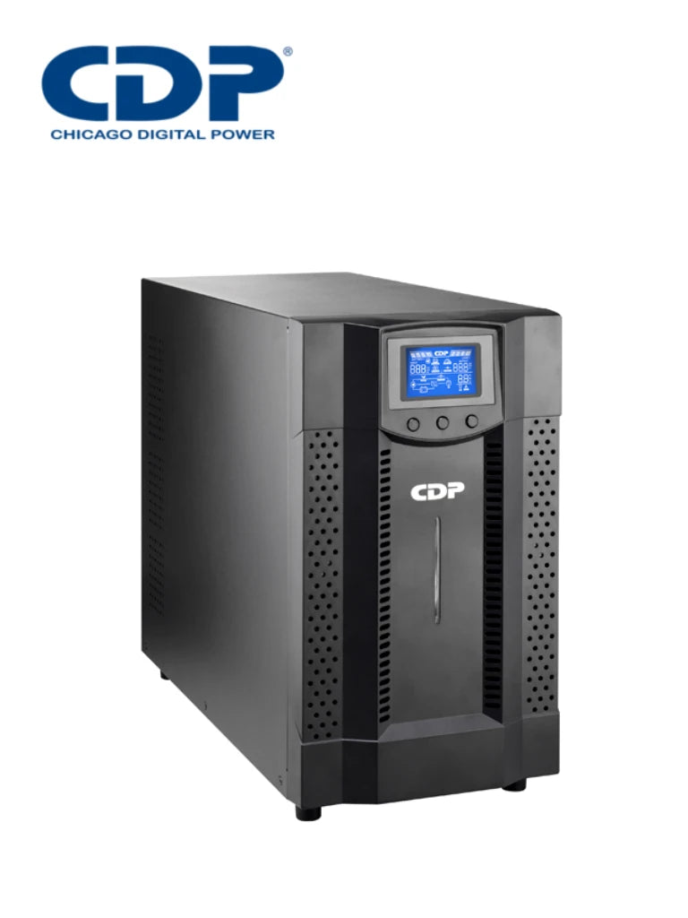 CDP UPO11-3 AX - UPS Online de 3000VA y 3000W con 8 terminales NEMA 5-15R, 4 programables, 1 terminal NEMA L5-30R, requiere clavija o adaptador para NEMA L5-30R