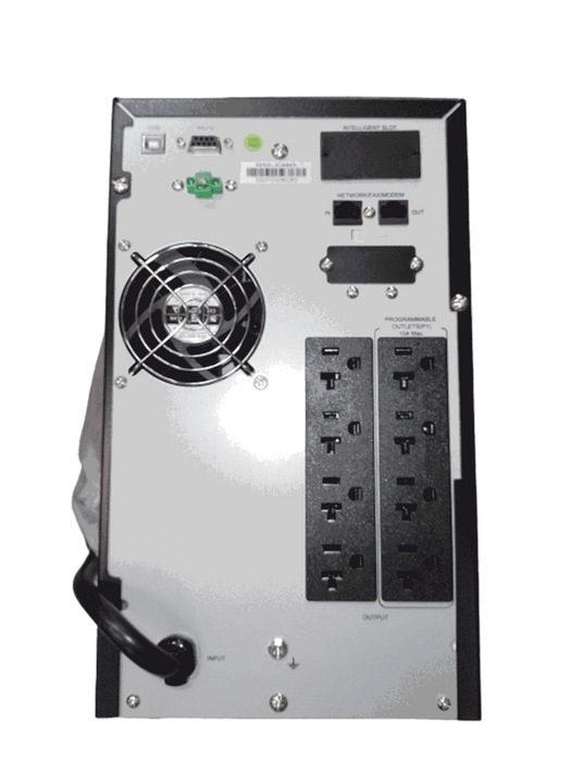 CDP UPO11-2 AX UPS Online / 2000VA / 2000W / 8 Terminales de las cuales 4 son programables / Pantalla LCD / Entrada para banco de baterías / Respaldo 6 minutos carga completa / REQUIERE CLAVIJA O ADAPTADOR NEMA 5-20R
