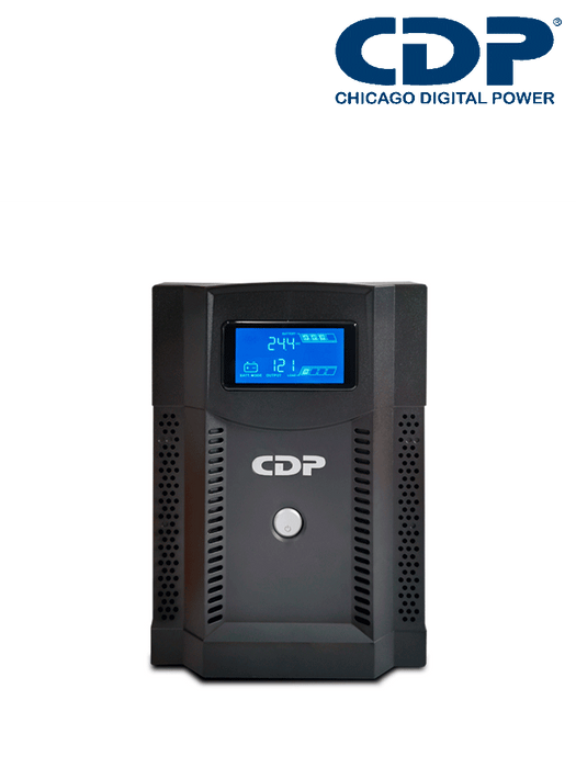 CDP UPRS1508 - UPS Iinteractivo / 1500VA / 1050W  / Onda senoidal pura / Voltaje de entrada 120VCA / 8 Terminales de salida