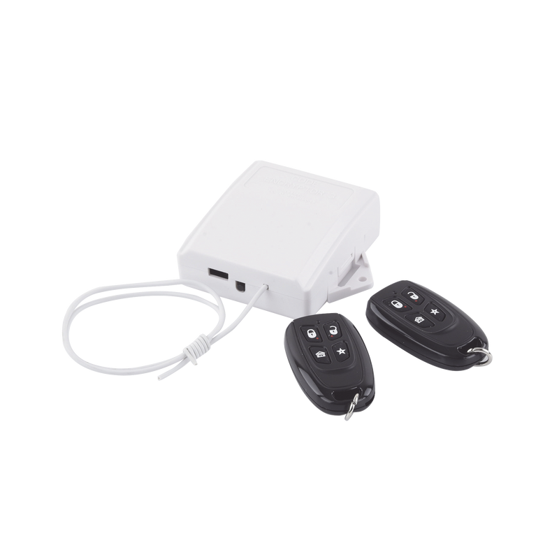 CE3 Receptor Universal con conexion directa al Keybus del panel de alarma con relevador auxiliar para abrir puertas de garage o aplicaciones de pulso momentaneo