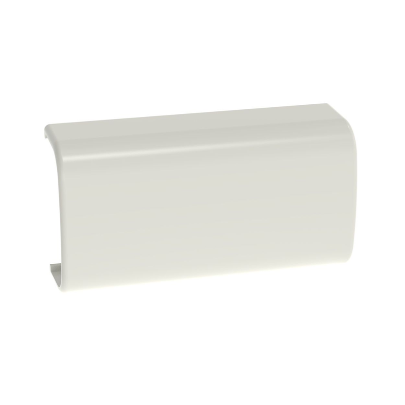 CF5IW-E Unión recta, para uso con canaleta LD5, material ABS, Color Blanco Mate