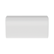 Unión recta, para uso con canaleta LD5, material ABS, Color Blanco - Toer