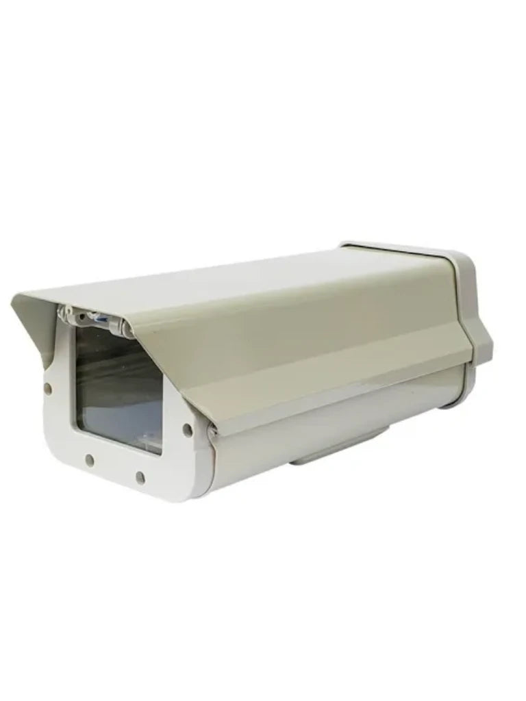 SAXXON CH031 - Carcasa para cámara CCTV resistente al agua y al polvo tipo FLIP-OPEN / Medida 315 × 110 × 140 mm (largo × alto × ancho) / Aleación de aluminio /