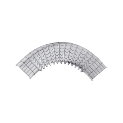 Curva Pre-Fabricada Horizontal de 90° con medidas de 54 mm de Peralte y 250 mm Ancho (54/250 mm)