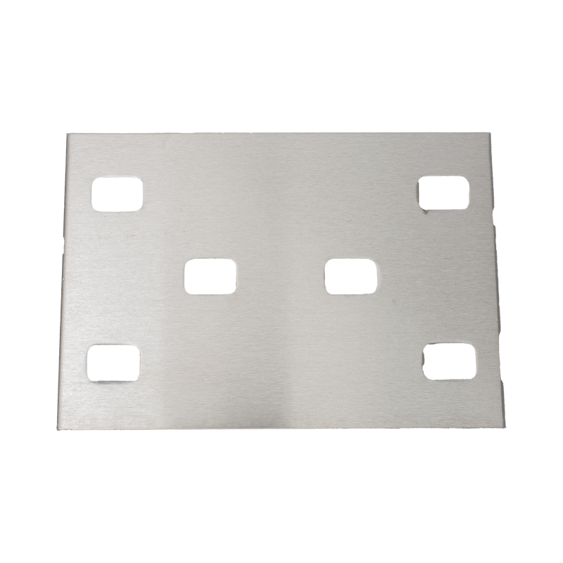 Cople para Uniones de Escalera de Aluminio / Plano / Peralte 3 1/4 / Incluye Tornilería