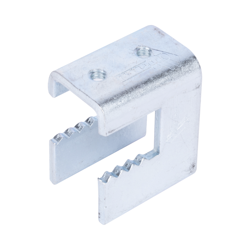 CH-MP-6EZ Mordaza tipo perico troquelada para varilla de 1/4, Apertura de 3/4 utilizar tornillo de 3/8