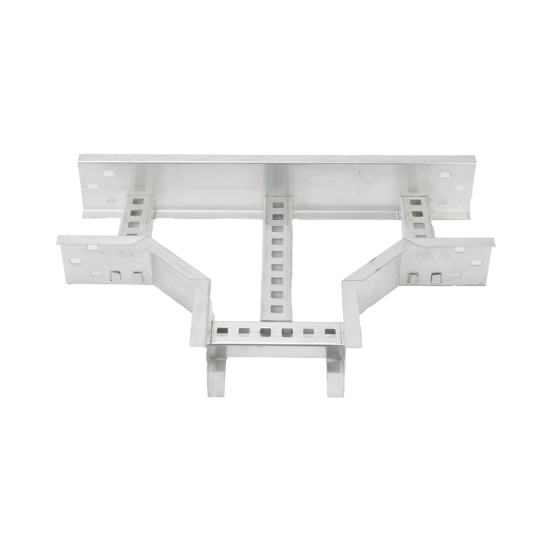 Derivación T Horizontal de Aluminio Perfil Z / Peralte 3 1/4 / Ancho 6/ Radio 8 / Incluye Tornillería (CHTHEZ314R8X6AK)