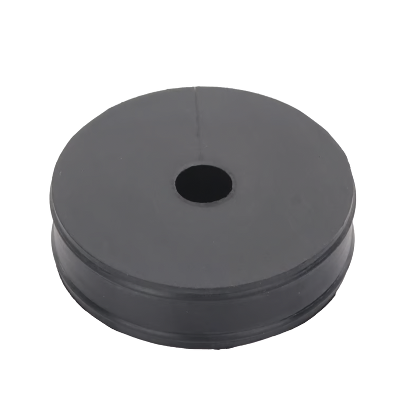 Inserto de Caucho de 4 Con Un Orificio para Cable de 1/2 in