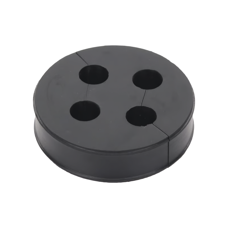 Inserto de Caucho de 4 Con Cuatro Orificios para Cable de 3/8 in