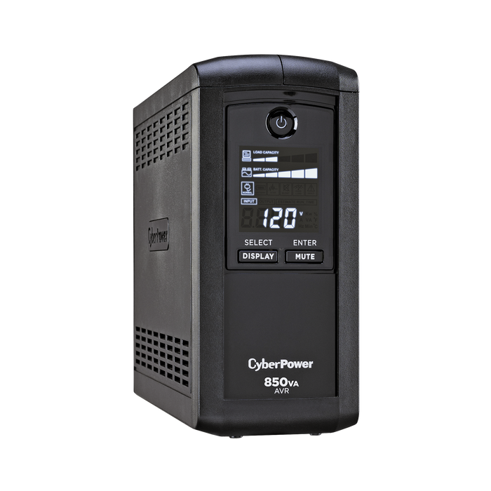 UPS de 850 VA/510 W, Topología Línea Interactiva, Entrada 120 Vca NEMA 5-15P, Tipo Mini Torre, Con 9 Tomas NEMA 5-15R