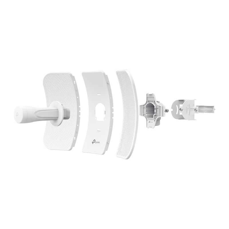CPE610 CPE de Exterior de 5 GHz a 300Mbps, Antena direccional de 23dBi, potencia de 27 dBm, PoE pasivo
