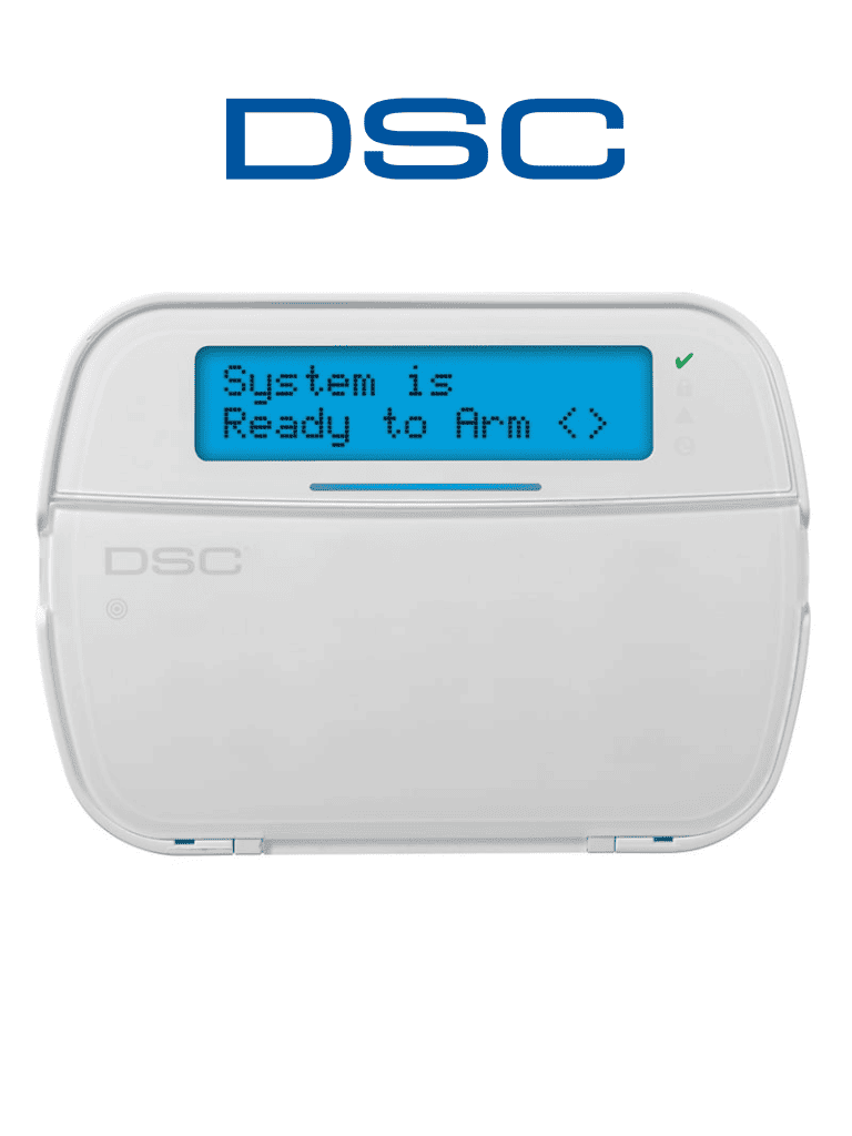 DSC HS2LCDRFPRO9 - Teclado Alfanumérico con Transceptor Compatible con Panel PRO 128 Zonas Inalámbricas.