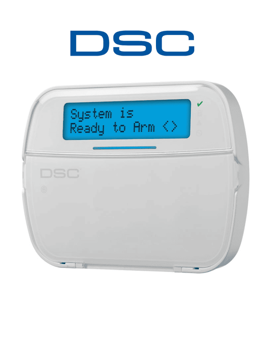 DSC HS2LCDRFPRO9 - Teclado Alfanumérico con Transceptor Compatible con Panel PRO 128 Zonas Inalámbricas.