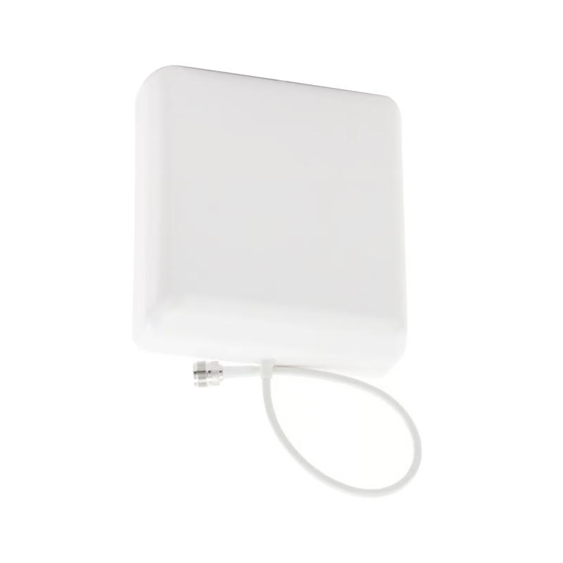 CR-DPA-0727S-7 Antena direccional tipo Panel para interior/ Cubre 698-960 MHz, 1710-2700 MHz/ Ganancia 4-6 dBi, 8 dBi/ Conector N-Hembra/ Incluye montaje para pared.