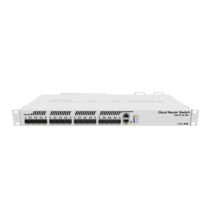 CRS317-1G-16S+RM Cloud Router Switch CRS317-1G-16S+RM 16 Puertos SFP+, 1 Puerto Gigabit Ethernet