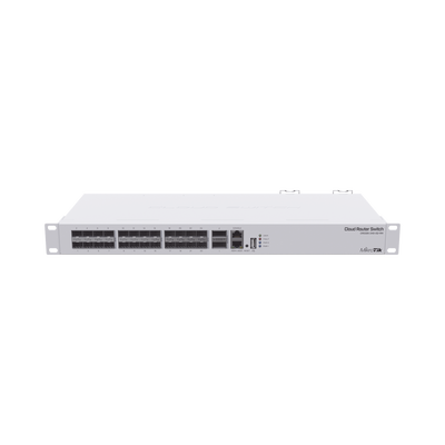 Cloud Router Switch, Sistema Operativo Dual 24 Puertos 10G SFP+, 2 Puertos 40G QSFP+ - Toer