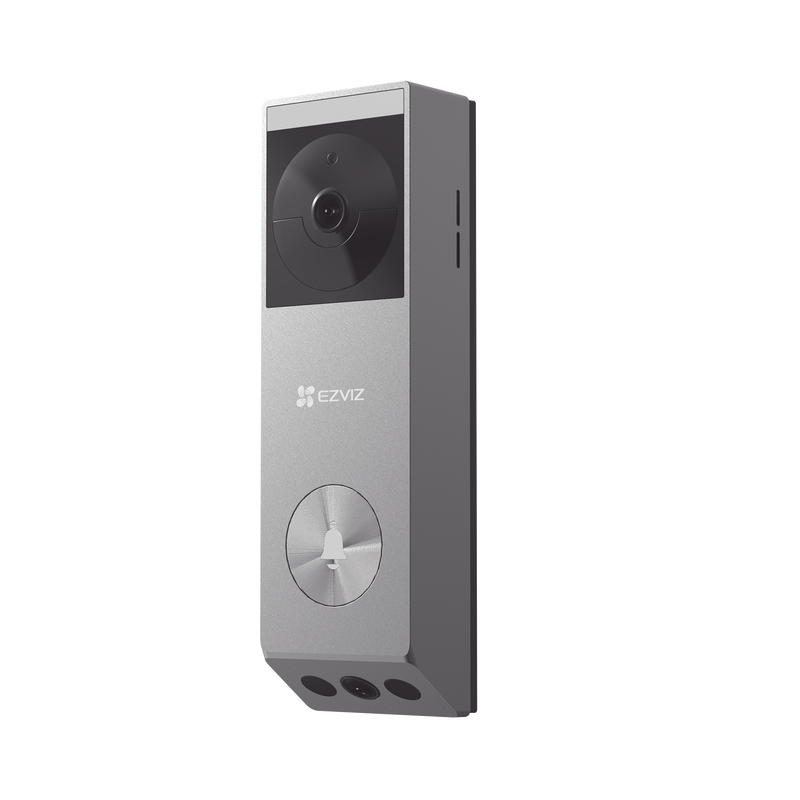 CS-EP3X Doorbell de Batería Recargable con Transformador de 5Vcc o Panel Solar (Incluye Panel) / 3 megapíxel / Doble Lente / Protección IP65 / Audio de Dos Vías