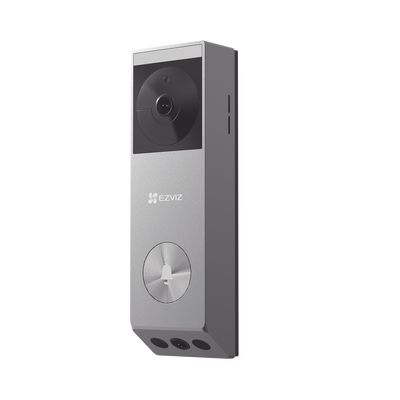 Doorbell de Batería Recargable con Transformador de 5Vcc o Panel Solar (Incluye Panel) / 3 megapíxel / Doble Lente / Protección IP65 / Audio de Dos Vías - Toer