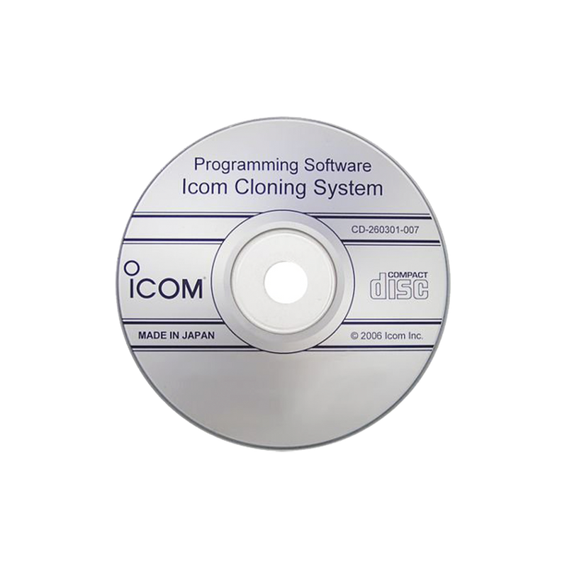 Software de programación para serie de radios ICOM ICF3161/4161, F5061D/6061D, ICF3261/4261
