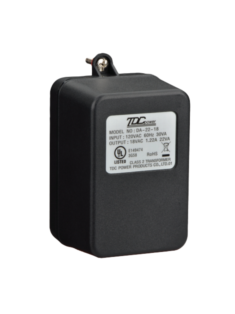 BOSCH I_CX4010 - Transformador de 18  VAC 22VA 60HZ compatible con panel sere b