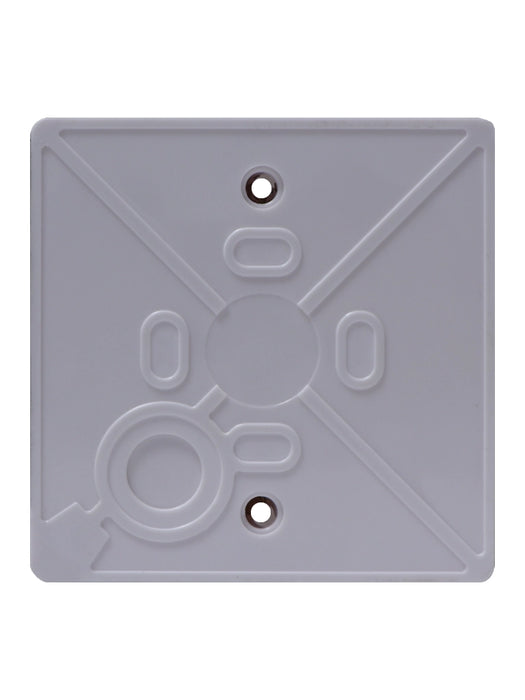 YLI MBB800BP - Caja de Montaje para Botón, Plástica, Forma Cuadrada