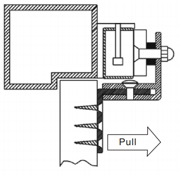 YLI YM350WS - Cerradura Magnética para Control de Acceso / Fuerza de Sujeción de 350 kg (800 lb) / Para puertas de madera, vidrio y metálicas / IP68 para uso exterior e interior