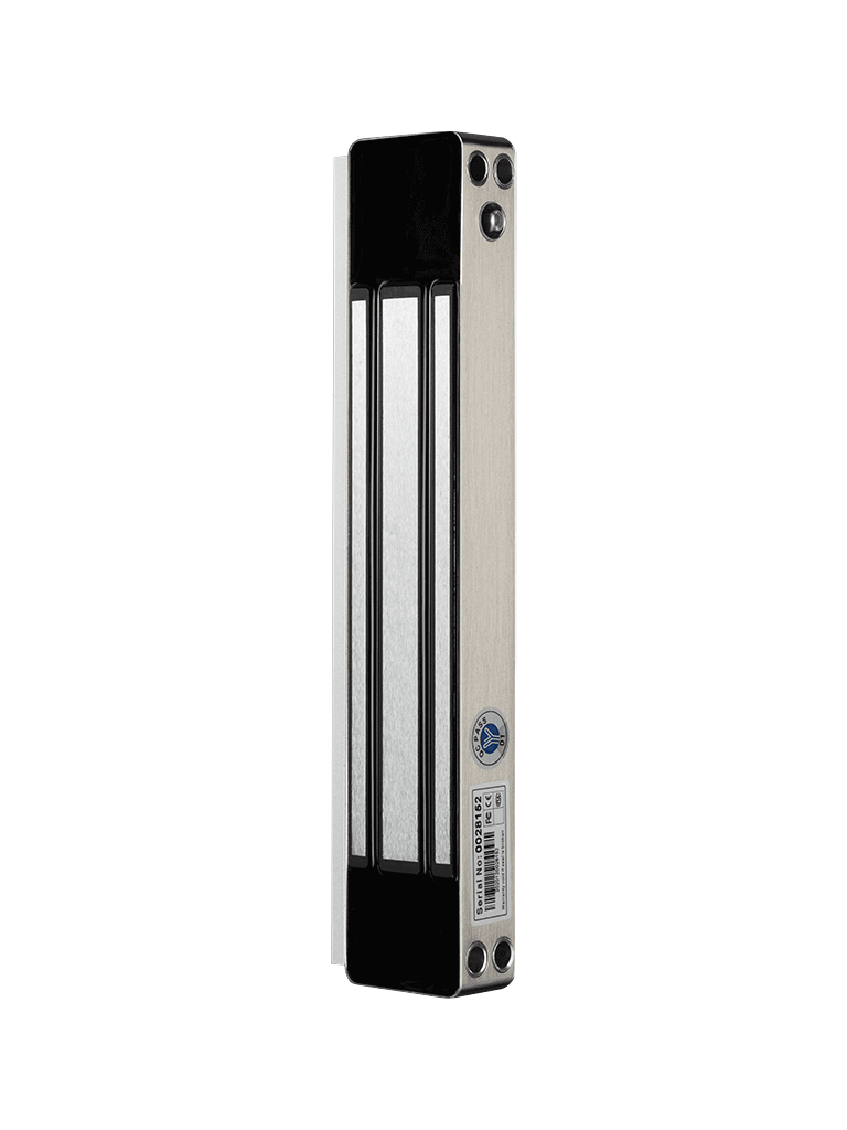 YLI YM280WLED - Cerradura Magnética para exterior IP68 con LED / Fuerza de Sujeción 280Kg /600Lb / Voltaje Dual 12v/24 VDC