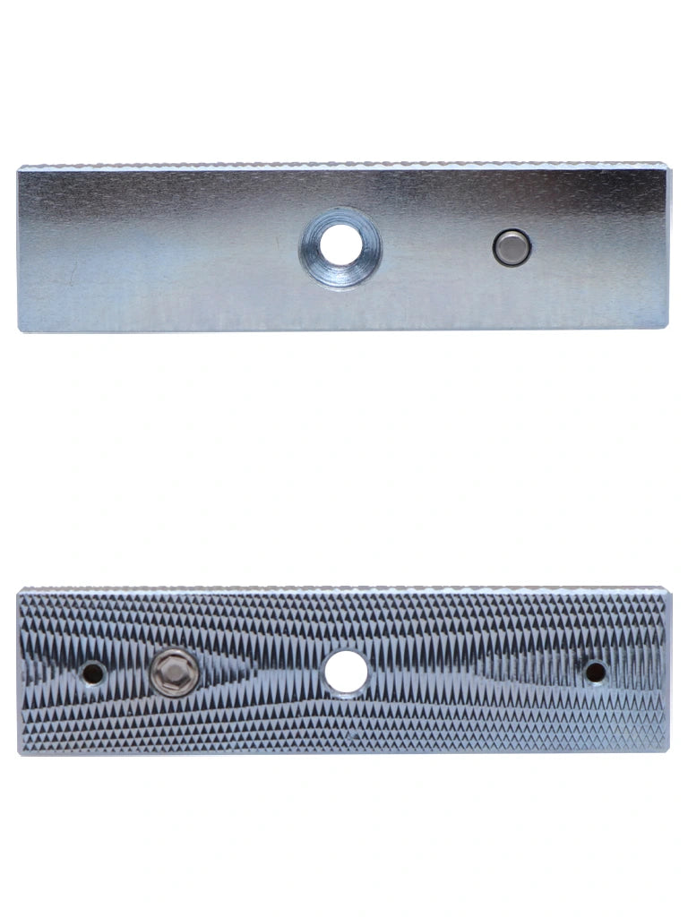 ZKTECO LM120 - Cerradura Magnética para Uso Interior, Fuerza de Sujeción 120kg, 12/24 VCC, Fail Safe, Compatible con Puertas de Madera, Vidrio y Metálicas