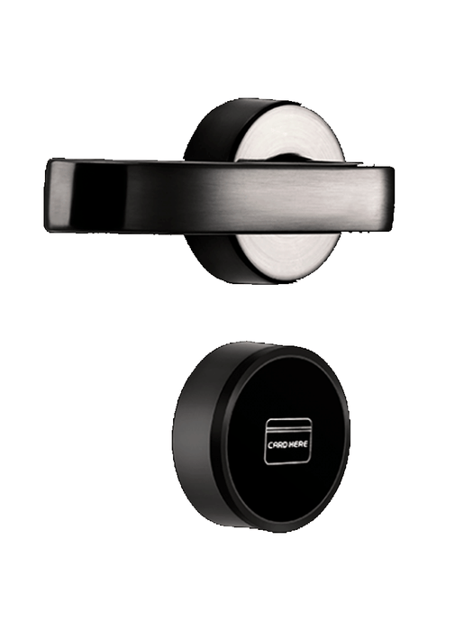 ZKTECO LH7500R- Cerradura derecha para hotel / MIFARE 13.56 Mhz / Aleación de Zinc