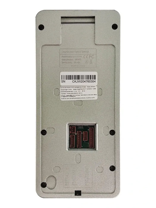 ZKTECO SpeedFaceV5LPWIFI - Control de Acceso y Asistencia Visible Light con Autenticación Facial (6000 Rostros), Huella Digital BioID+ (6000), Tarjeta ID 125 KHz, Soporta 200,000 Eventos y Conectividad TCP/IP o WiFi