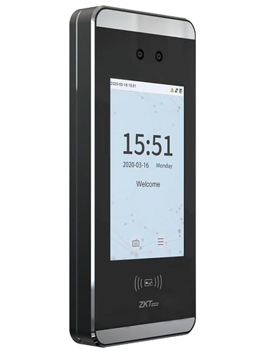 ZKTECO MiniACPLUS - Control de Acceso y Asistencia Visible Light con Autenticación Facial (3000 Rostros), Tarjeta ID 125 KHz (3000), Registro de 150,000 Eventos y Conectividad TCP/IP