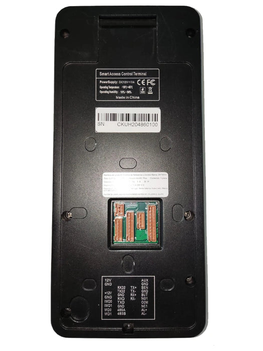 ZKTECO MiniACPLUS - Control de Acceso y Asistencia Visible Light con Autenticación Facial (3000 Rostros), Tarjeta ID 125 KHz (3000), Registro de 150,000 Eventos y Conectividad TCP/IP