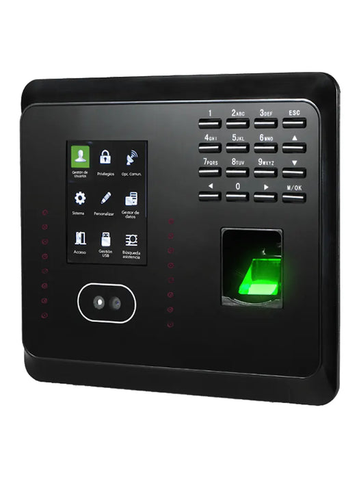 ZKTECO MB360IDNGPAK - Control de Asistencia y Acceso Básico con Autenticación Facial (1500 Rostros), Huella Digital BioID (2000), Tarjeta ID 125 kHz / GRATIS CÁMARA NGTECO
