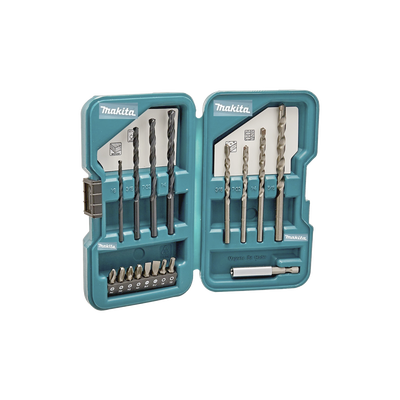Juego de accesorios multipropósito 17 piezas para metal, concreto, madera y puntas para atornillar. - Toer