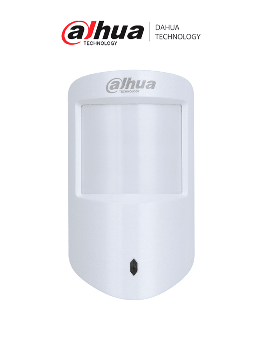 DAHUA DHI-ARD2231-W2 - Detector PIR inalámbrico, Doble tecnología: PIR y microondas, Inmunidad de mascotas, LED indicador, 3 niveles de sensibilidad, App DMSS, Frecuencia 433 MHz, Tecnología: AirShield, Compatible con HUB 1.0 y HUB 2.0