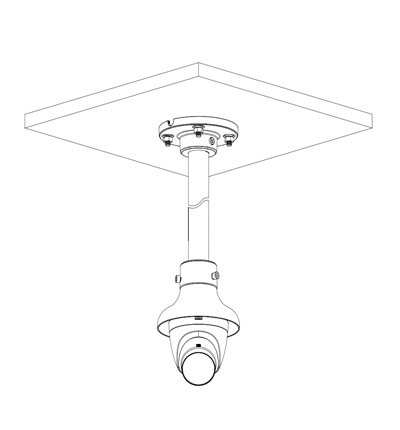 DAHUA DH-HAC-HDW1200TLMN-IL-A - Camara Domo de 2 Megapixeles/ Con Iluminación Dual Inteligente/ Lente de 2.8mm/ 20 Metros de IR y Luz Visible/ Microfono Integrado/ IP67/ Soporta:  CVI/CVBS/AHD/TVI/