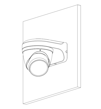 DAHUA IPC-HDW3441EM-S-S2  - Camara IP Domo de 4 Megapixeles con IA/ WizSense/ Lente de 2.8mm/ 102 Grados de Apertura/ Microfono Integrado/ IR de 50 Metros/ SMD 4.0/ AI SSA/ H.265+/ Ranura para MicroSD/ WDR Real de 120 dB/