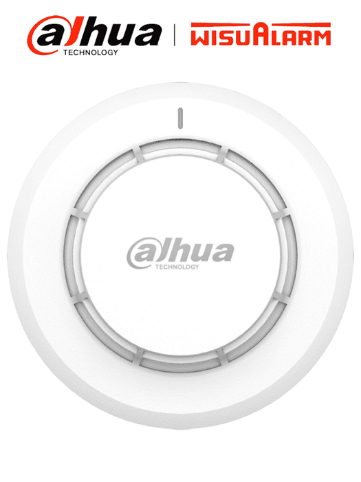 DAHUA WISUALARM DHI-HY-C136 - Detector convencional de Calor de 4 hilos, Detección de calor sensible, Hasta 150 m² de cobertura, Instalación hasta 4 metros de altura, Resistente a la corrosión