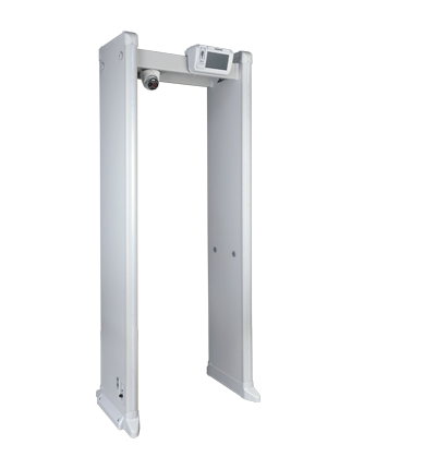 DAHUA DHI-ISC-D718-TNS - Arco Detector de Metales de 18 Zonas con Medición de Temperatura/ Pantalla de 7 Pulgadas/