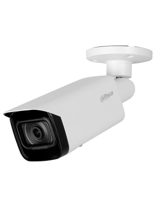 DAHUA DH-IPC-HFW5442T-SE - Cámara Bullet de 4MP con tecnología Acupick y WizMind, sin metadatos de video, IA SSA, detección facial, mapa de calor, conteo de personas, lente de 2.8mm, IR 80m, SMD 3.0, ranura micro SD, ePoE, IP67, IK10.