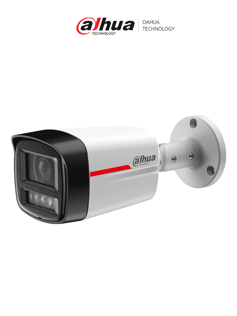 DAHUA DH-IPC-HFW2849TL-S-PRO Cámara IP Bullet  de 8MP/ WizColor /WizSense/ Lente 2.8mm/ SMD Plus/ Protección perimetral/ IP67/ PoE/ Ranura MicroSD