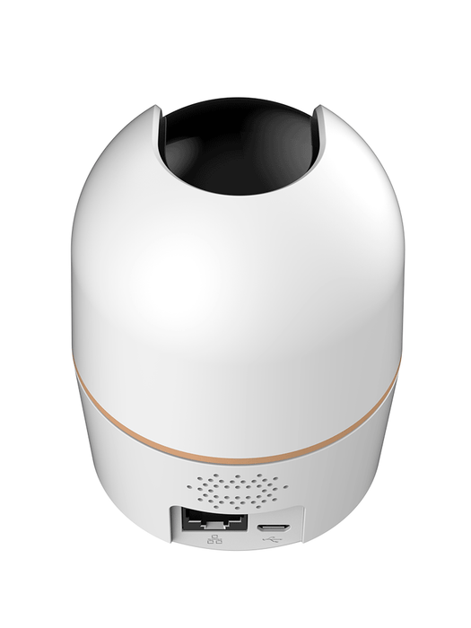 DAHUA DH-H5A - Cámara IP Domo Motorizado Wifi de 5 Megapíxeles con IA, autotracking, audio bidireccional (micrófono y altavoz), sirena, IR de 10 m, ranura MicroSD, detección de humanos y modo privacidad
