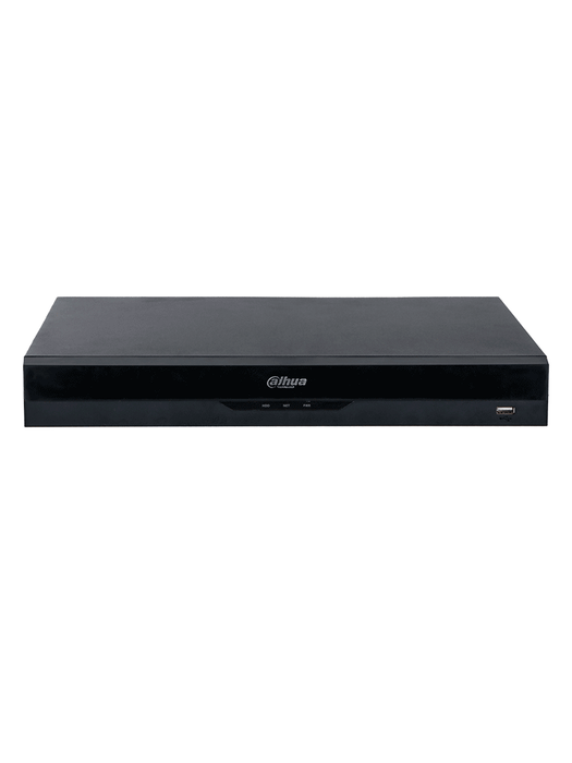 DAHUA NVR5208-8P-EI - NVR de 8 canales IP con tecnología como AcuPick y WizSense, 8 puertos PoE, Smart H.265+, 2 canales de reconocimiento facial, 20 bases de datos de rostros, 2 puertos SATA, SMD Plus y compatibilidad Onvif.