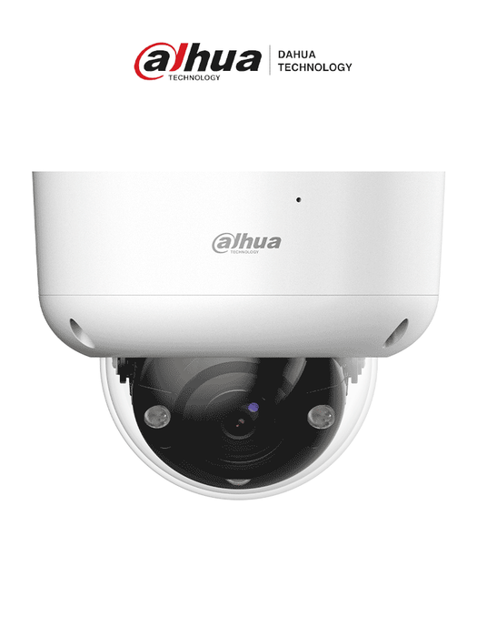 DAHUA DH-HAC-HDBW2241RAN-Z-A - Cámara Domo de 2 Megapíxeles Antivandálica/ Lente Motorizado de 2.7 a 13.5/ Super Adapt/ 60 Metros de IR/ Serie Pro/ WDR Real de 130 dB/ Microfono Integrado/ IP67/ Ik10