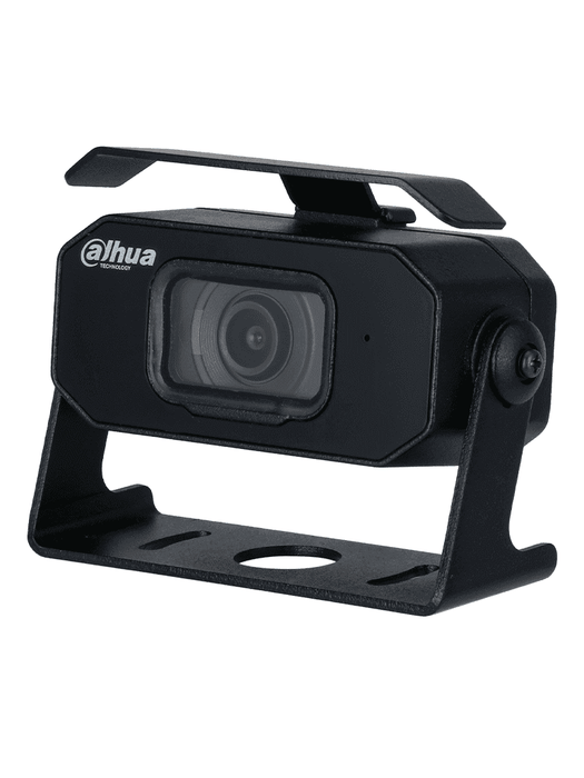 DAHUA DH-HMW3200 (2.1mm) - Cámara móvil analógica, Conexión M12 (tipo aviación), Tipo: cubo, Resolución: 1080p, Lente de 2.1 mm, Apertura de 128°, IR de 20 metros, Grado de protección IP67, Micrófono integrado, Material metálico