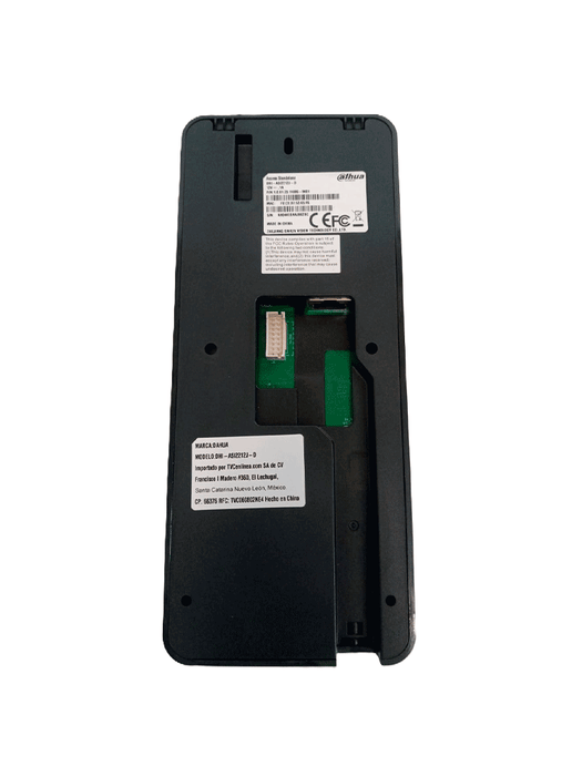 DAHUA ASI2212J-D - Control de Acceso de Huella y Tarjetas ID (EM)/ Pantalla de 2.4 Pulgadas/ Comunicacion TCP/IP/ P2P/ Soporte 5,000 Usuarios Tarjetas y Passwords/ 3000 Huellas/ 100,000 Registros/ 128 Periodos y Dias Festivos/