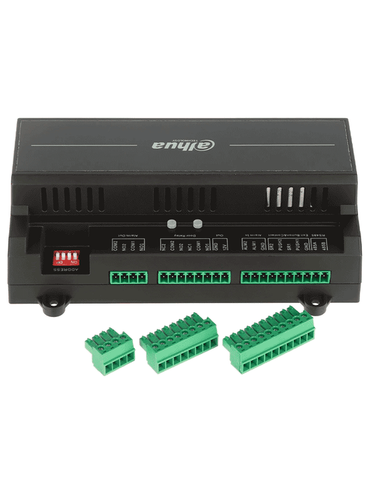 DAHUA DHI-ASC2202B(T) - Panel de Control de Acceso para 2 Puertas 2 Lectoras/ Compatible con Torniquetes Dahua/ TCP/IP/ Comunicación RS-485 y Wiegand/ 100,000 Usuarios y 500,000 Registros/ Soporta Interlock, Anti-passback, Desbloqueo Remoto/
