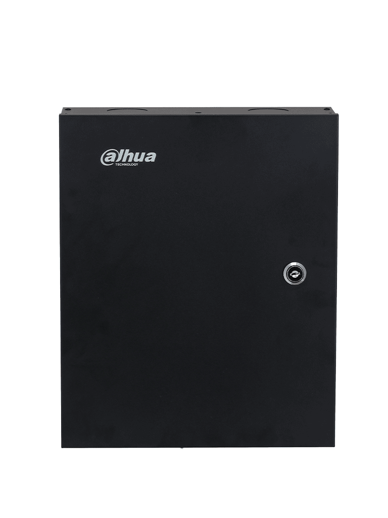 DAHUA ASC2204C-D Panel de Control de Acceso para 4 Puertas, 8 Lectoras Wiegand y/o RS485, Capacidad para 100,000 Usuarios, 3,000 Huellas, 500,000 Eventos